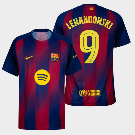 Barcelona 2025/26 local aficionado Lewandowski 9
