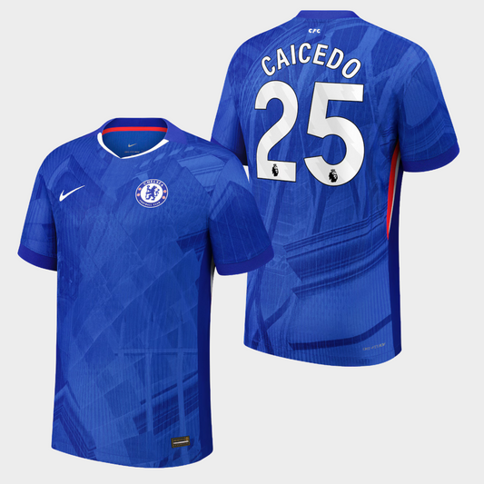 Chelsea 2025/26 local auténtica Caicedo 25