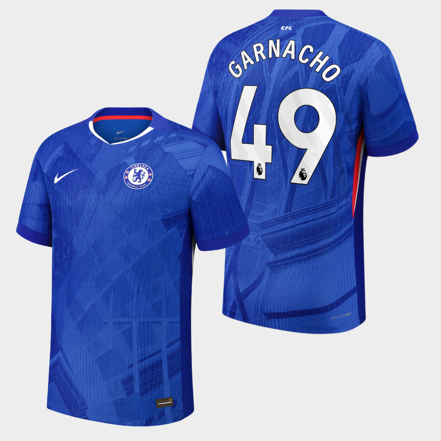 Chelsea 2025/26 local auténtica Garnacho 49