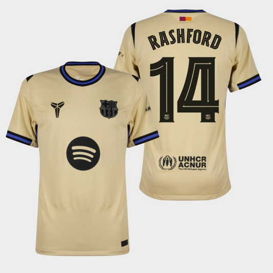 Barcelona 2025/26 visitante aficionado Rashford 14