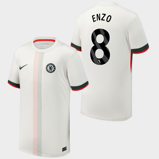Chelsea 2025/26 visitante aficionado Enzo 8