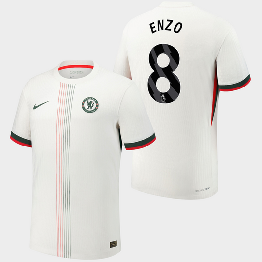 Chelsea 2025/26 visitante auténtica Enzo 8