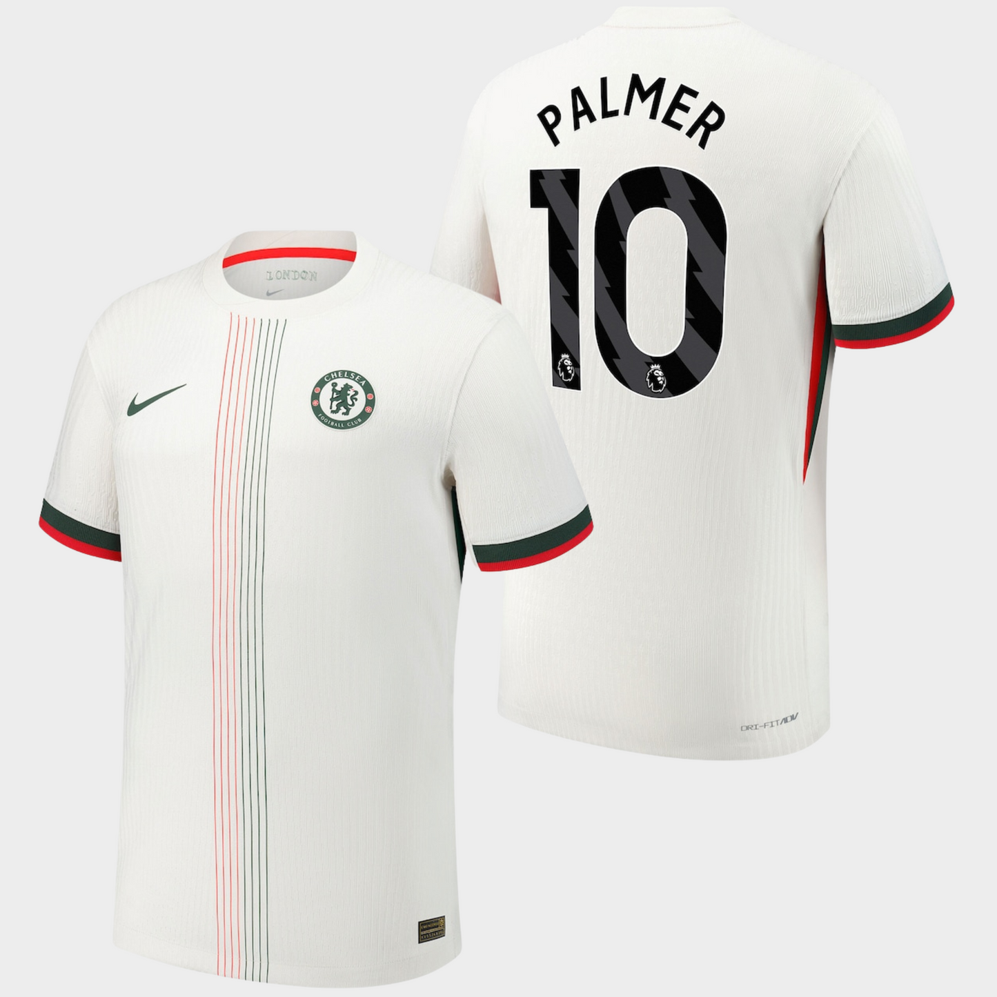 Chelsea 2025/26 visitante auténtica Palmer 10