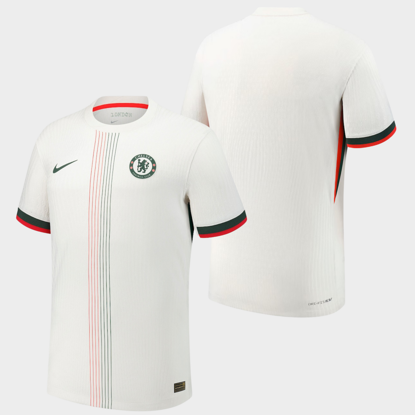 Chelsea 2025/26 visitante auténtica