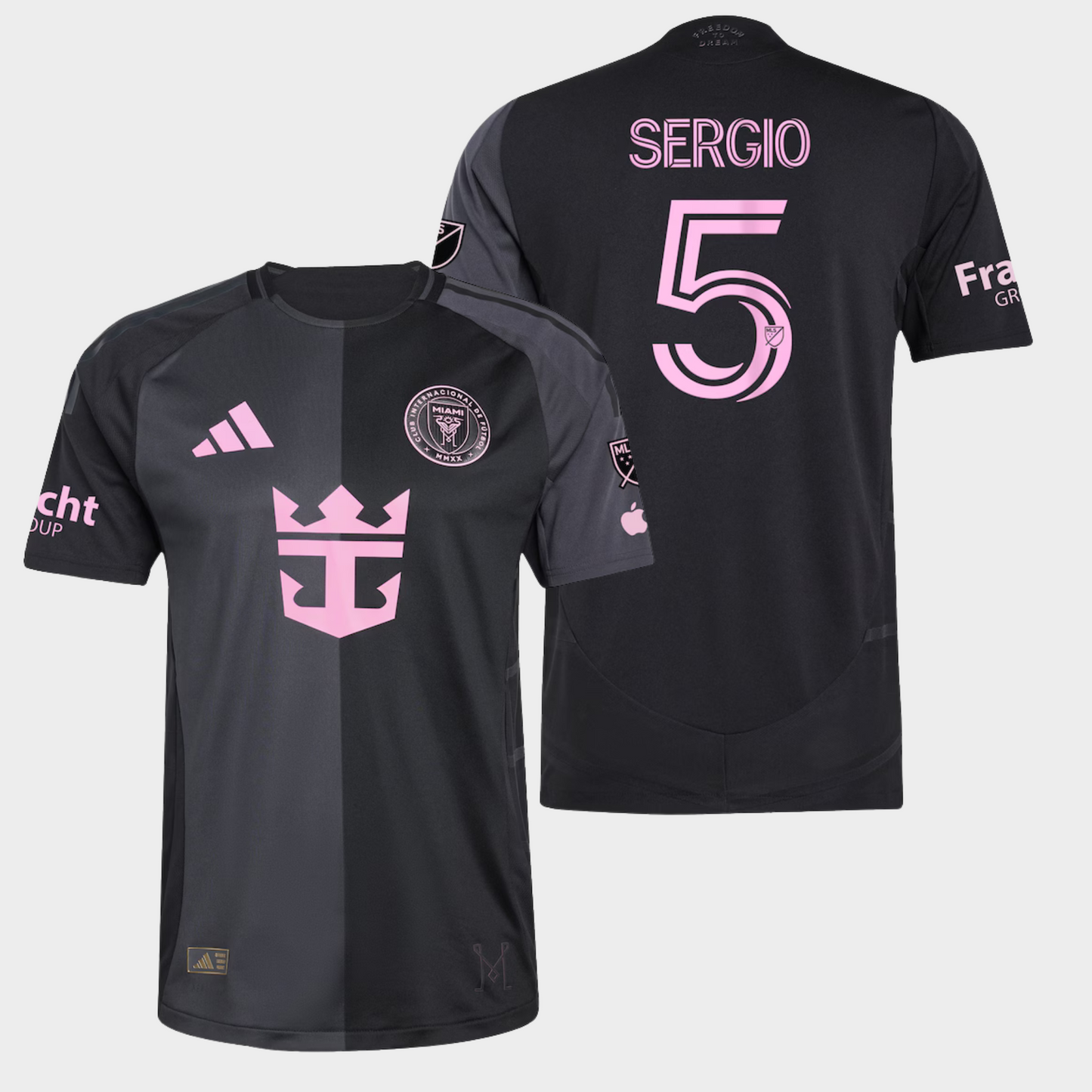 Inter Miami 2025/26 visitante auténtica Sergio 5