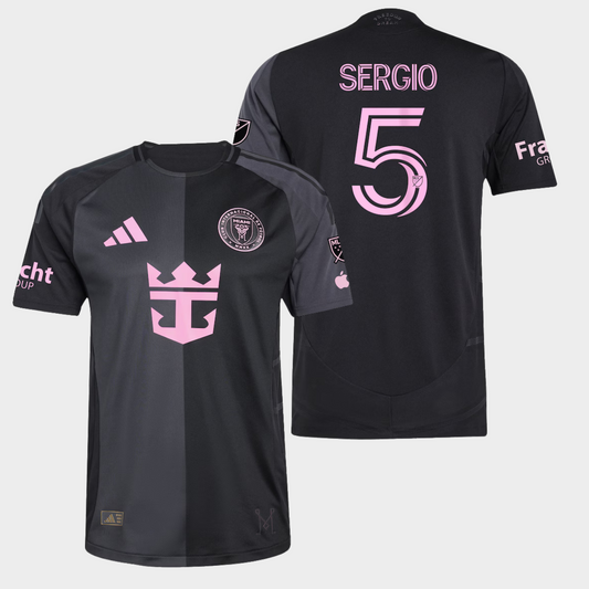 Inter Miami 2025/26 visitante auténtica Sergio 5