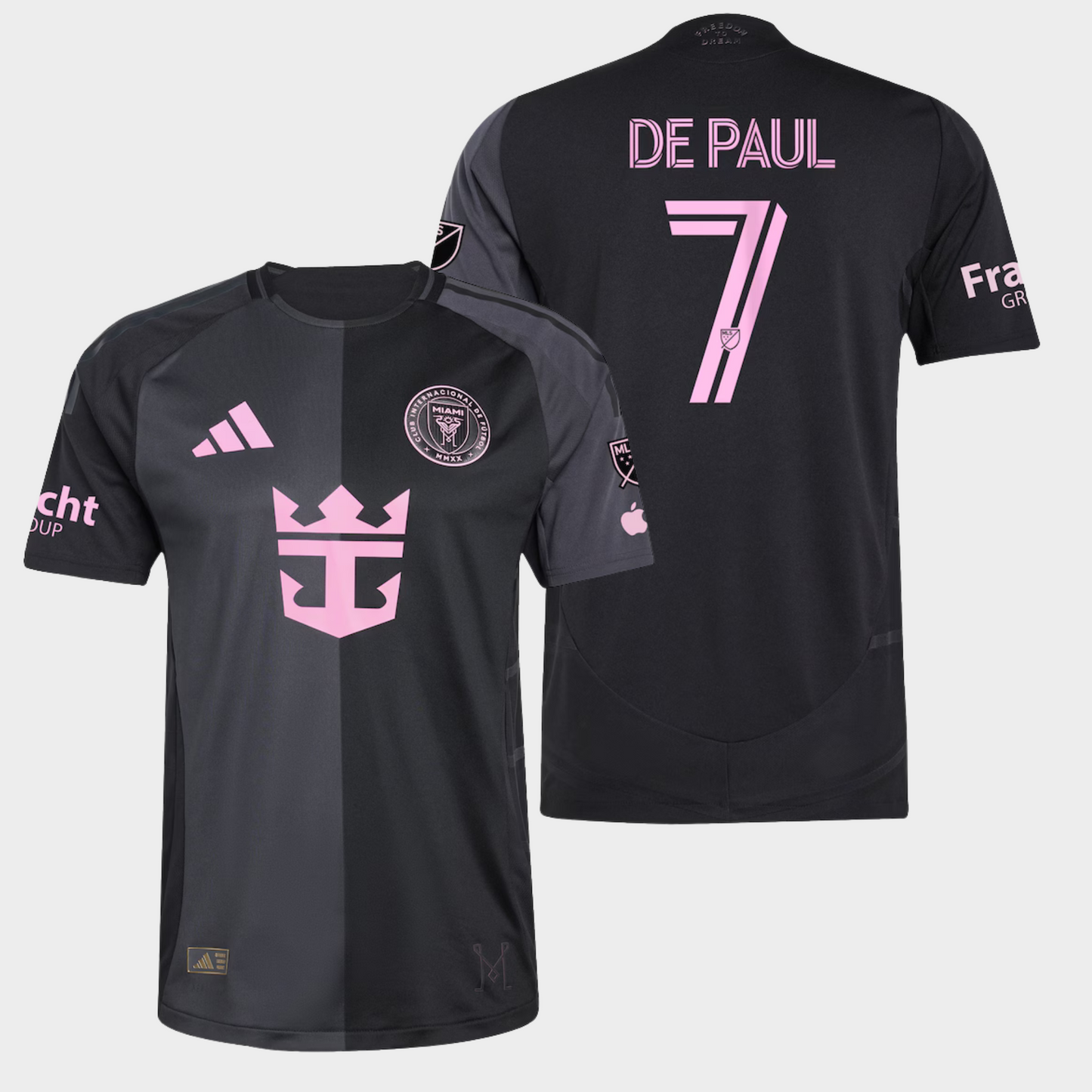 Inter Miami 2025/26 visitante auténtica De Paul 7