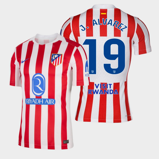 Atlético Madrid 2025/26 local aficionado J. Alvarez 19
