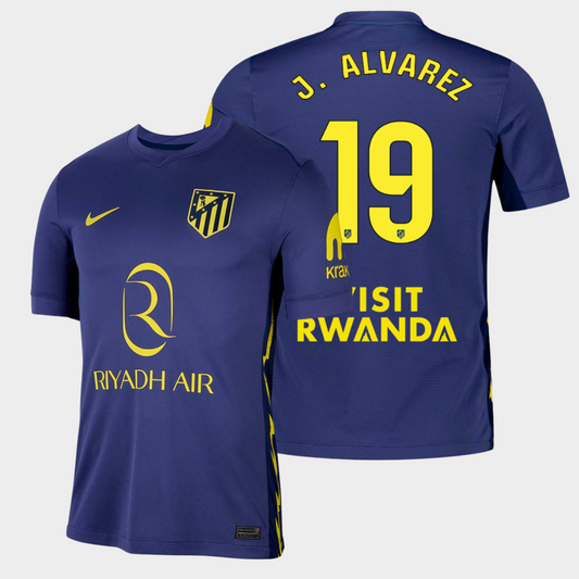 Atlético Madrid 2025/26 visitante aficionado J. Alvarez 19