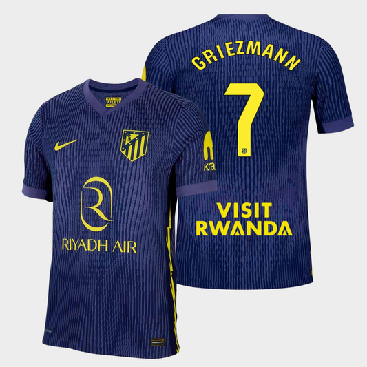 Atlético Madrid 2025/26 visitante auténtica Griezmann 7
