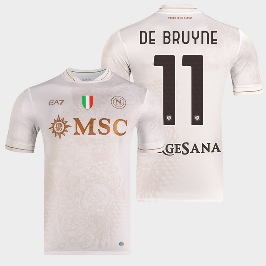 Napoli 2025/26 visitante auténtica De Bruyne 11