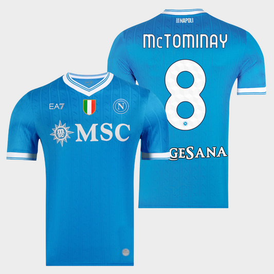 Napoli 2025/26 local auténtica McTominay 8