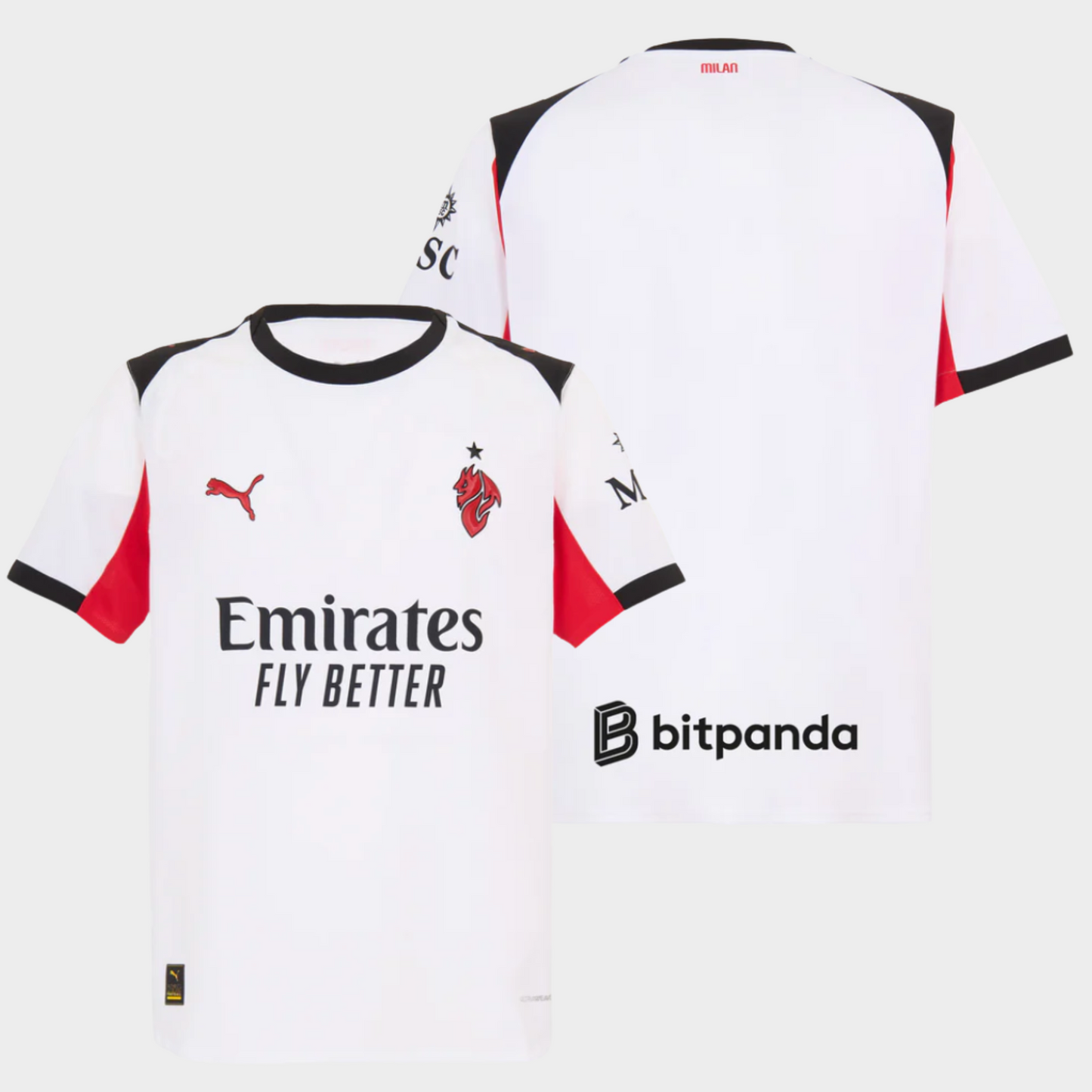 AC Milan 2025/26 visitante auténtica