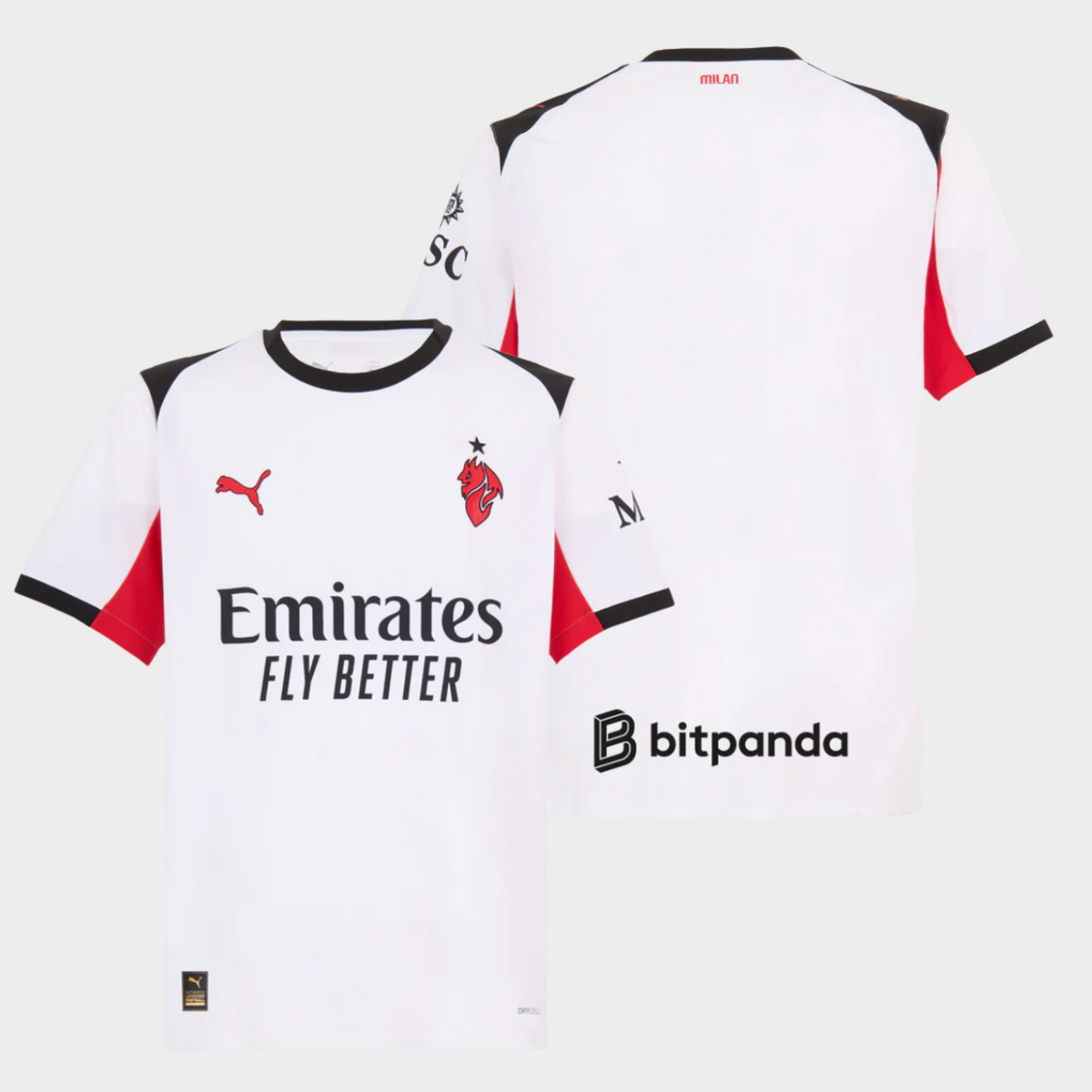 AC Milan 2025/26 visitante aficionado – The Jerseys Lab