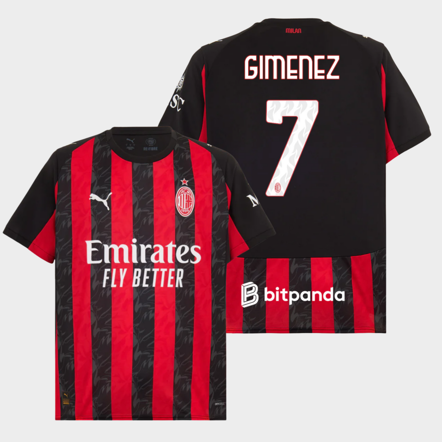 AC Milan 2025/26 local aficionado Gimenez 7