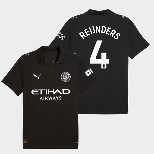 Manchester City 2025/26 visitante aficionado Reijnders 4