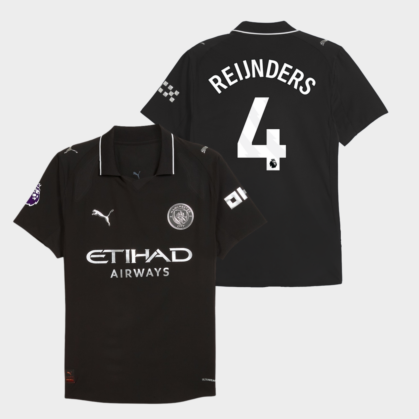Manchester City 2025/26 visitante auténtica Reijnders 4