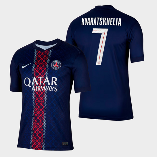 Paris Saint-Germain 2025/26 local aficionado Kvaratskhelia 7