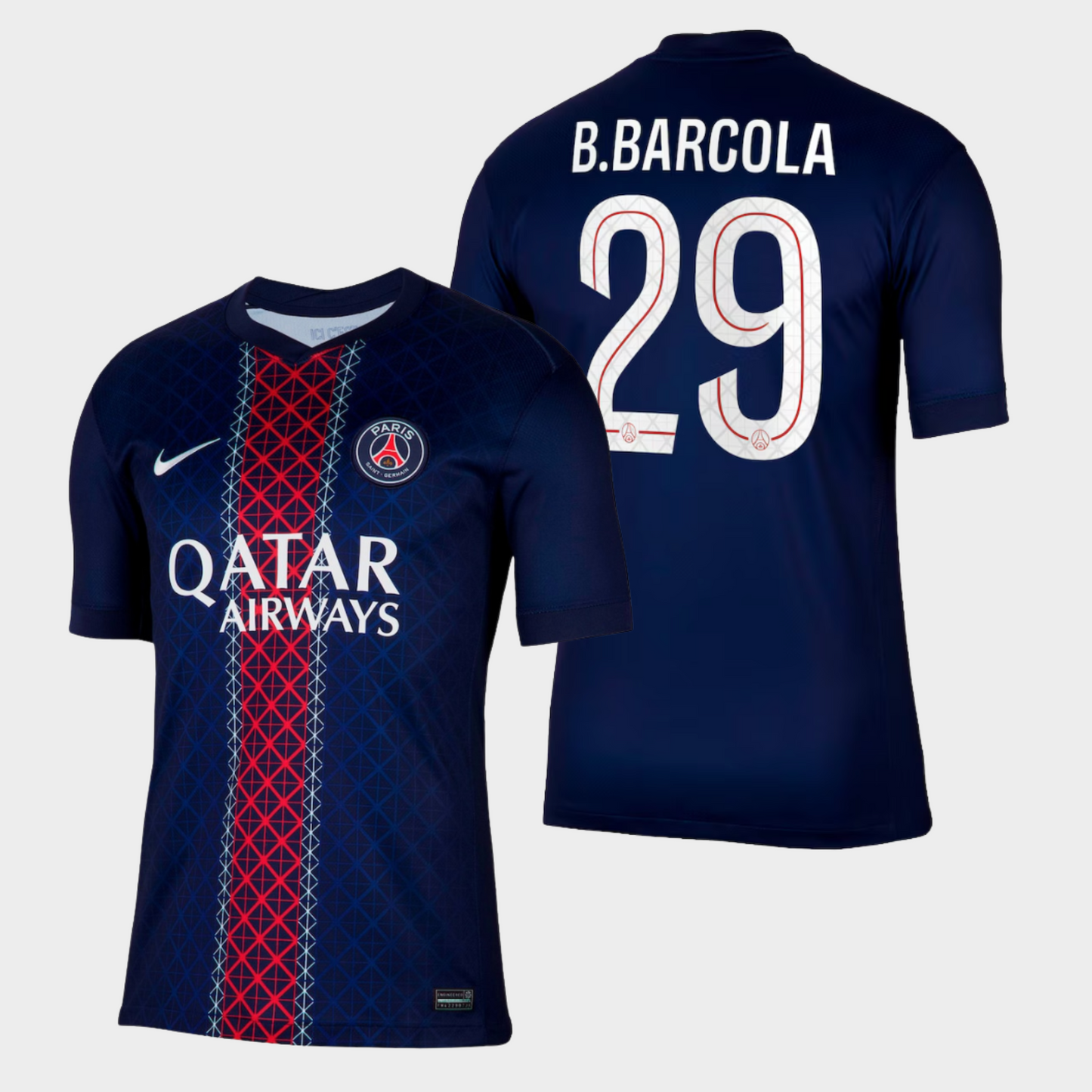 Paris Saint-Germain 2025/26 local aficionado B. Barcola 29