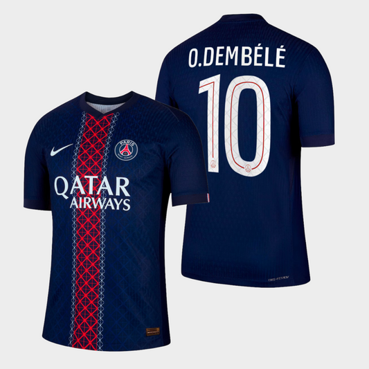 Paris Saint-Germain 2025/26 local auténtica O. Dembélé 10