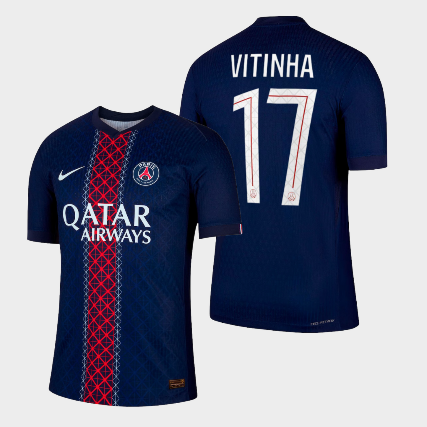 Paris Saint-Germain 2025/26 local auténtica Vitinha 17