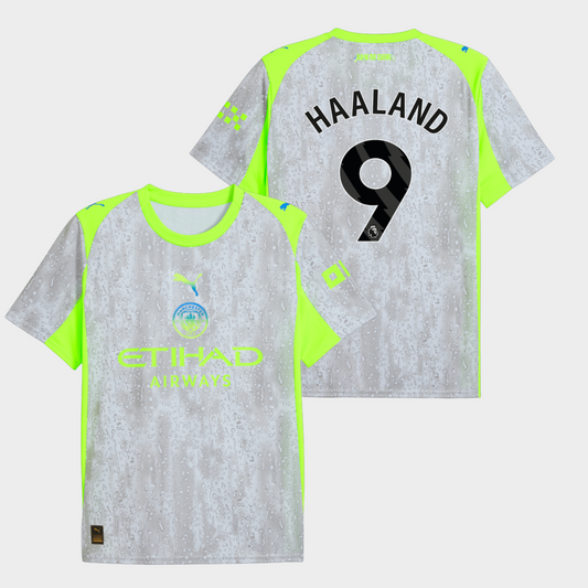 Manchester City 2025/26 alternativa aficionado Haaland 9