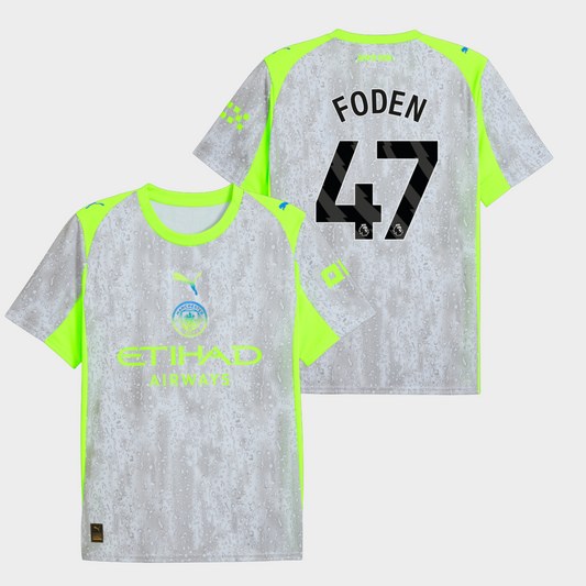 Manchester City 2025/26 alternativa aficionado Foden 47