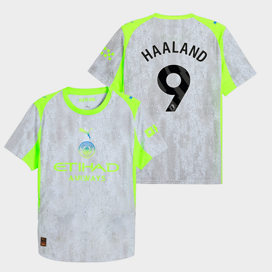 Manchester City 2025/26 alternativa auténtica Haaland 9