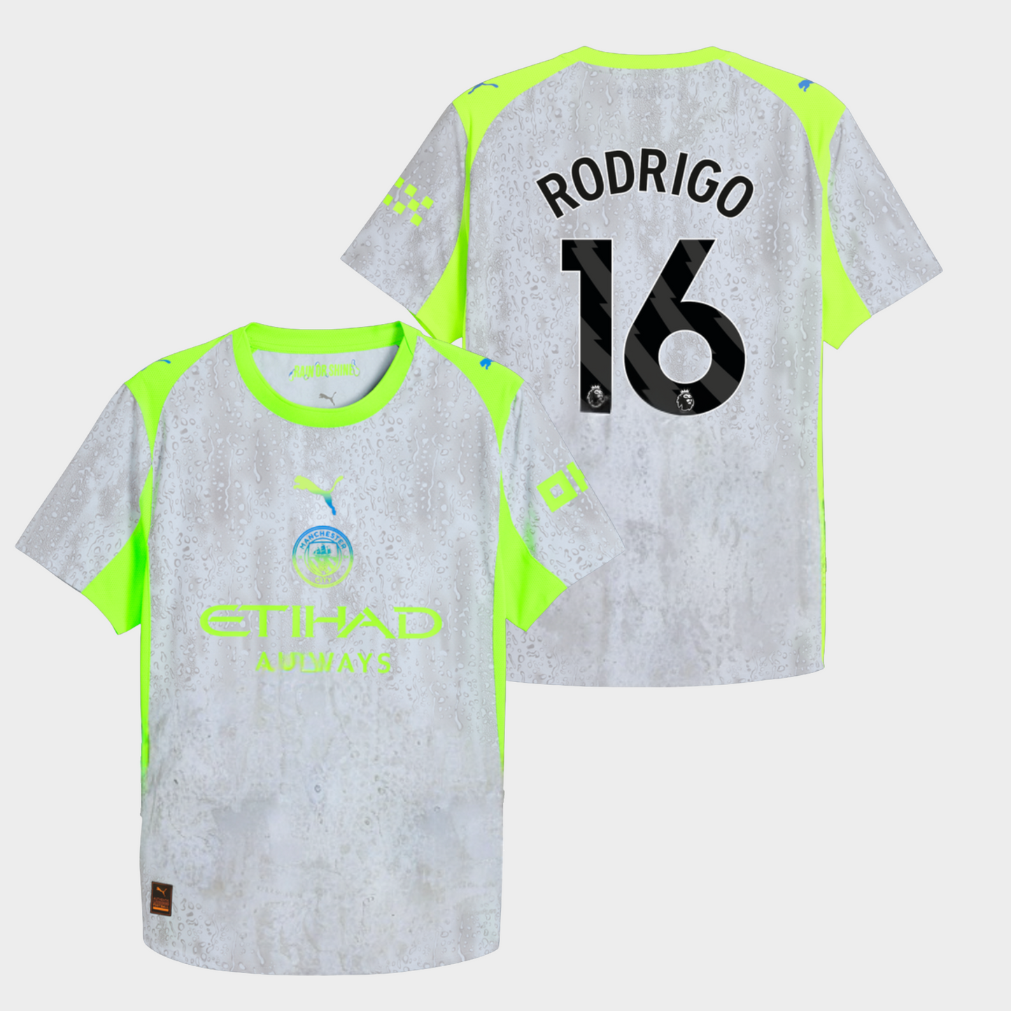 Manchester City 2025/26 alternativa auténtica Rodrigo 16