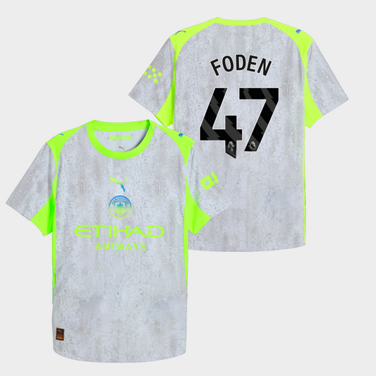 Manchester City 2025/26 alternativa auténtica Foden 47