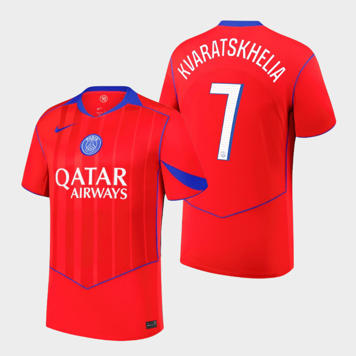 Paris Saint-Germain 2025/26 alternativa aficionado Kvaratskhelia 7