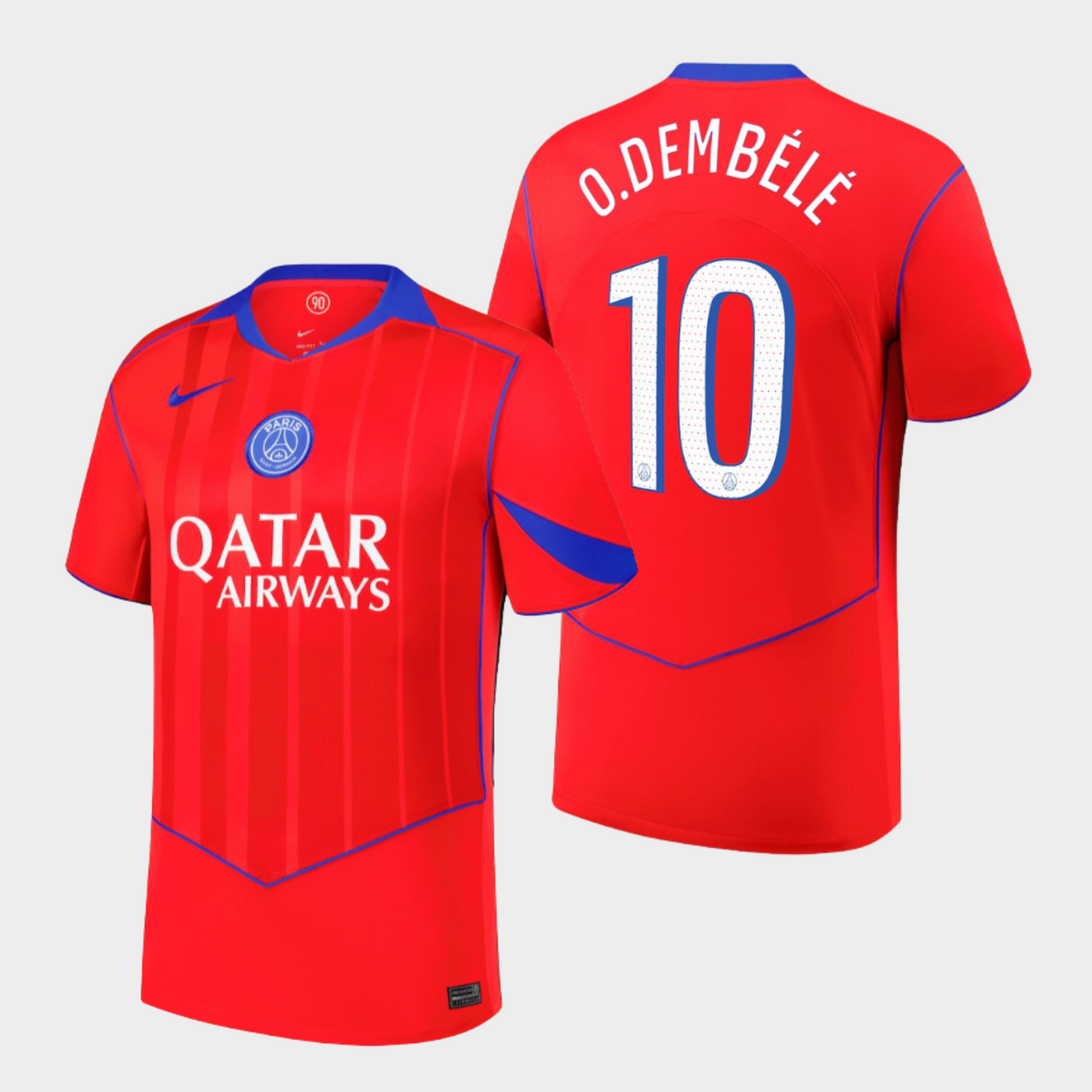 Paris Saint-Germain 2025/26 alternativa aficionado O. Dembélé 10