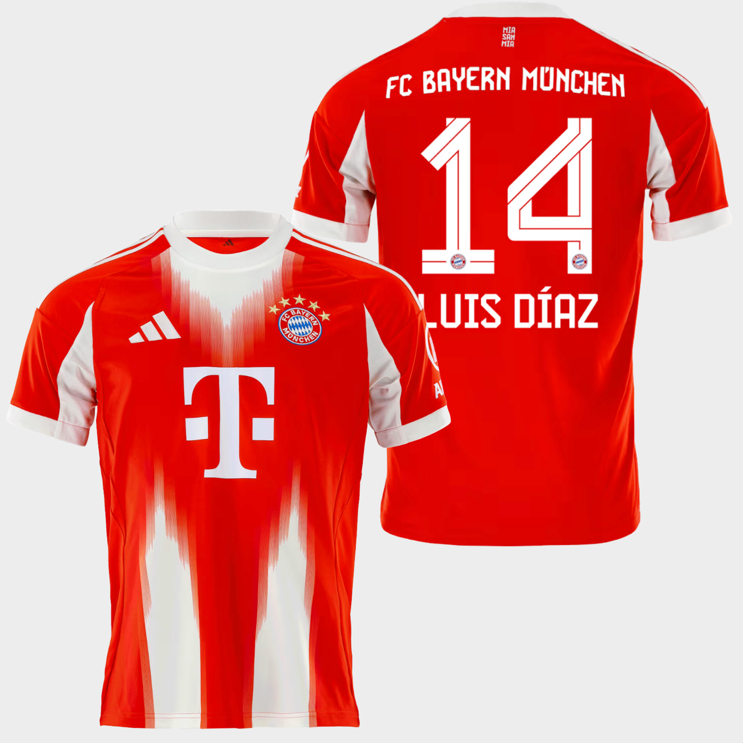 Bayern Munich 2025/26 local aficionado Luis Díaz 14