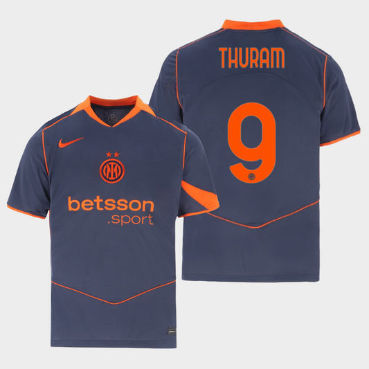 Inter Milan 2025/26 alternativa aficionado Thuram 9