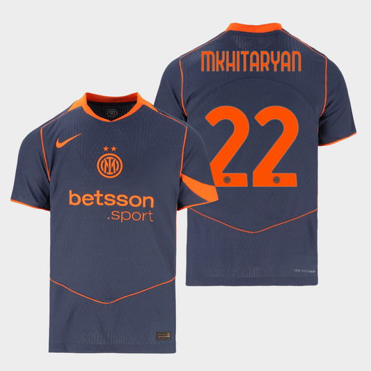 Inter Milan 2025/26 alternativa auténtica Mkhitaryan 22