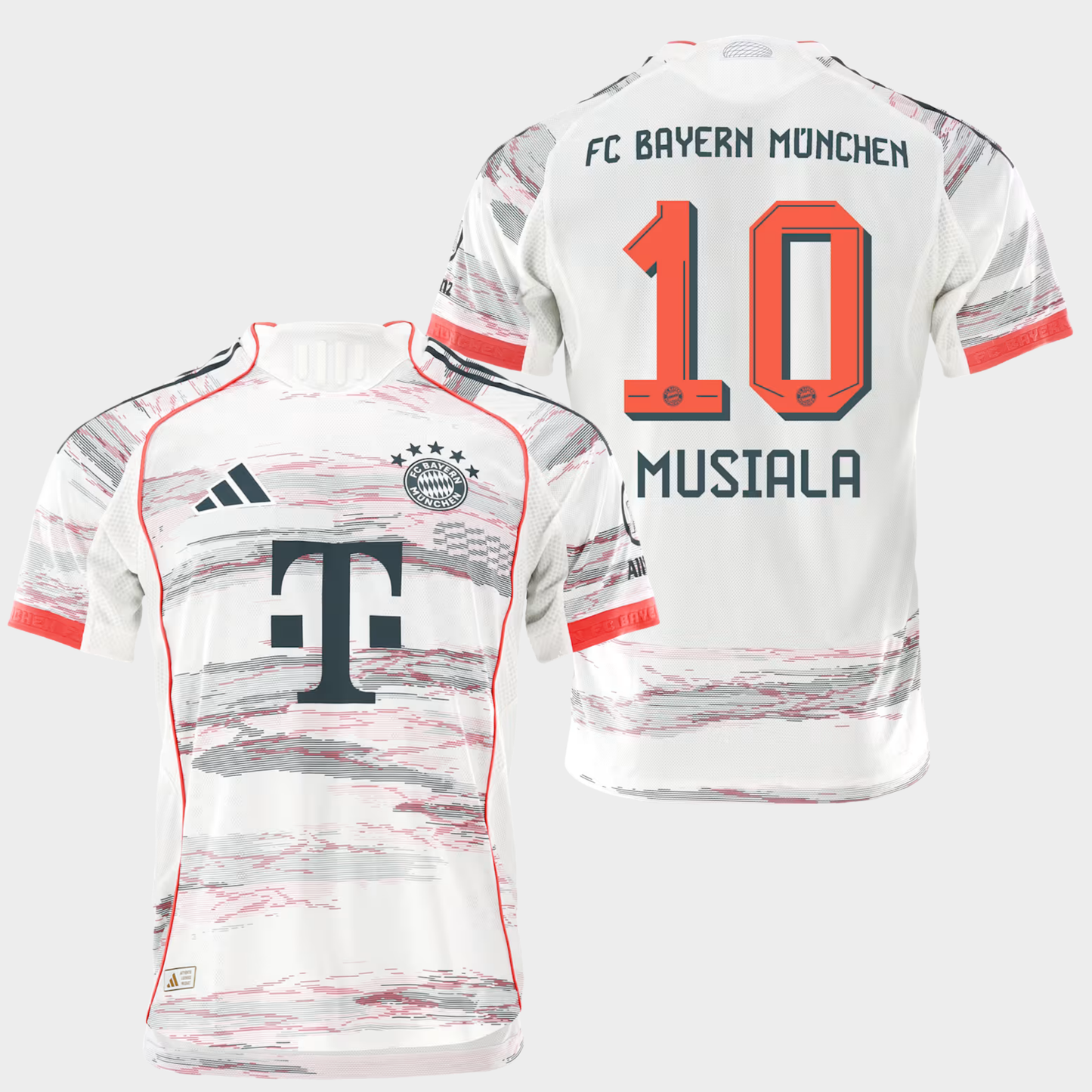 Bayern Munich 2025/26 visitante auténtica Musiala 10