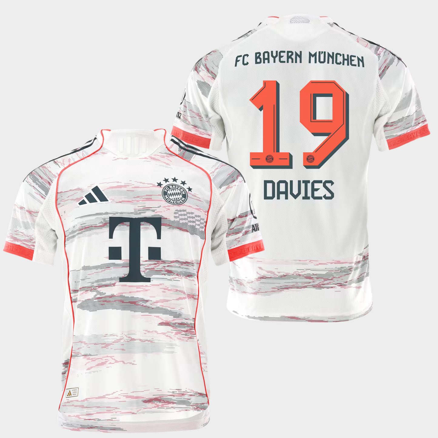 Bayern Munich 2025/26 visitante auténtica Davies 19