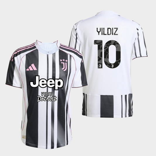 Juventus 2025/26 local auténtica Yildiz 10