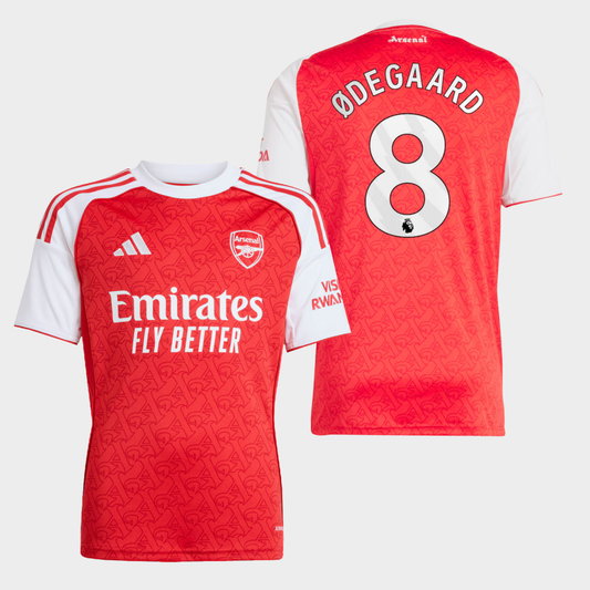 Arsenal 2025/26 local aficionado Ødegaard 8