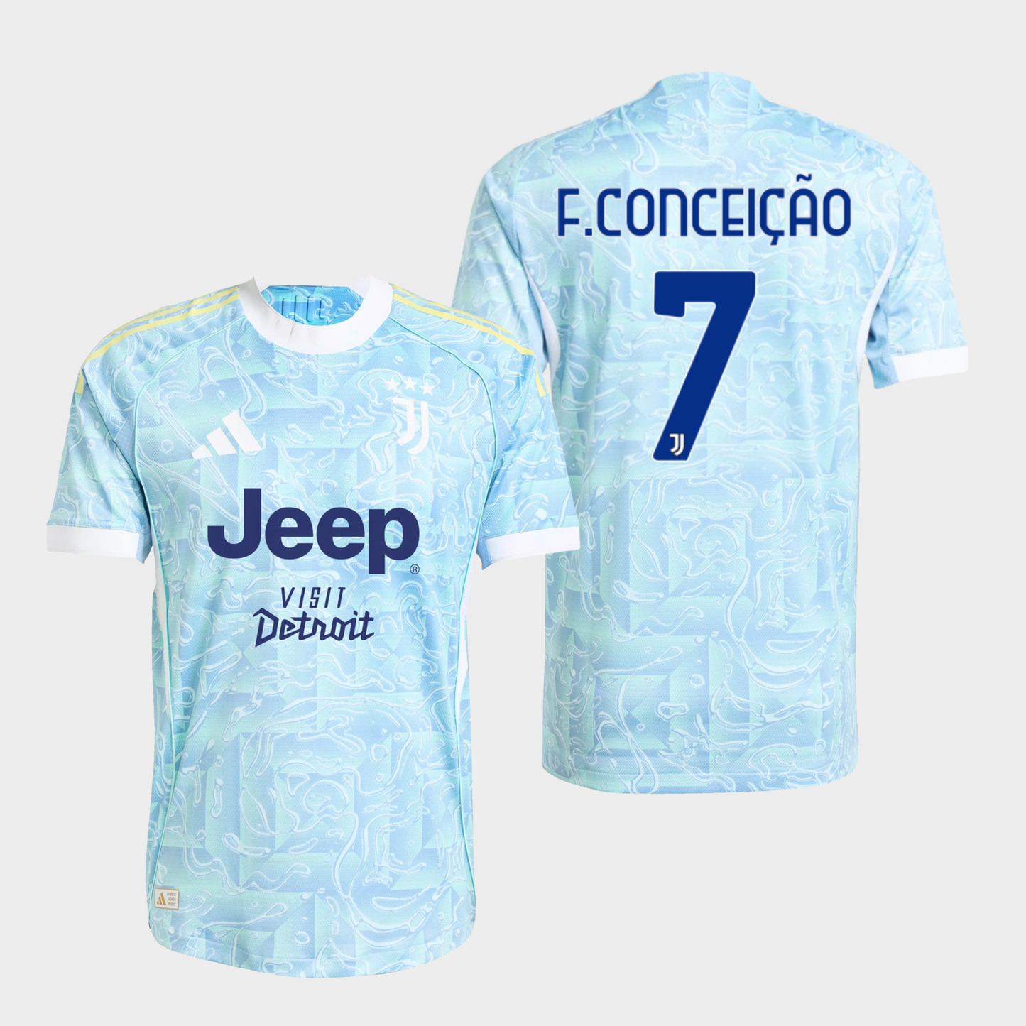 Juventus 2025/26 visitante auténtica F. Conceição 7