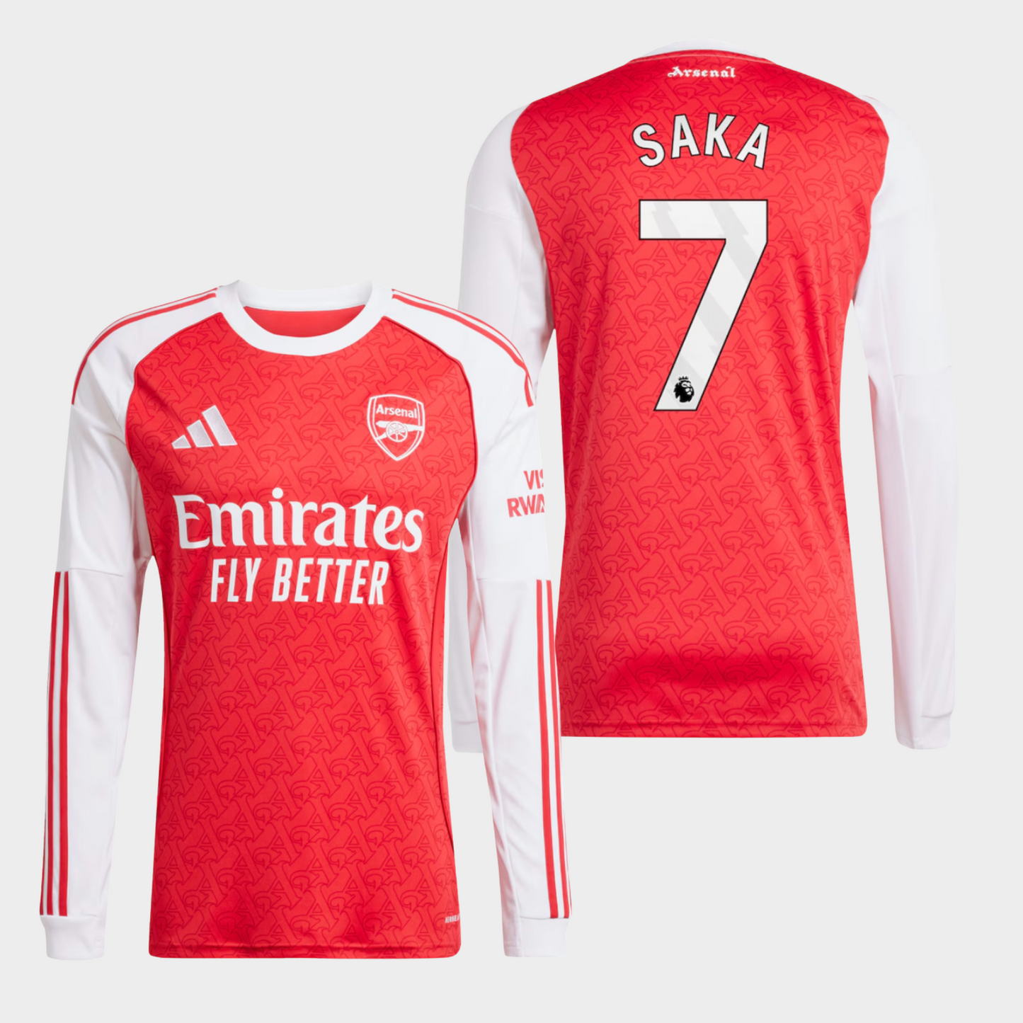 Arsenal 2025/26 local manga larga aficionado Saka 7