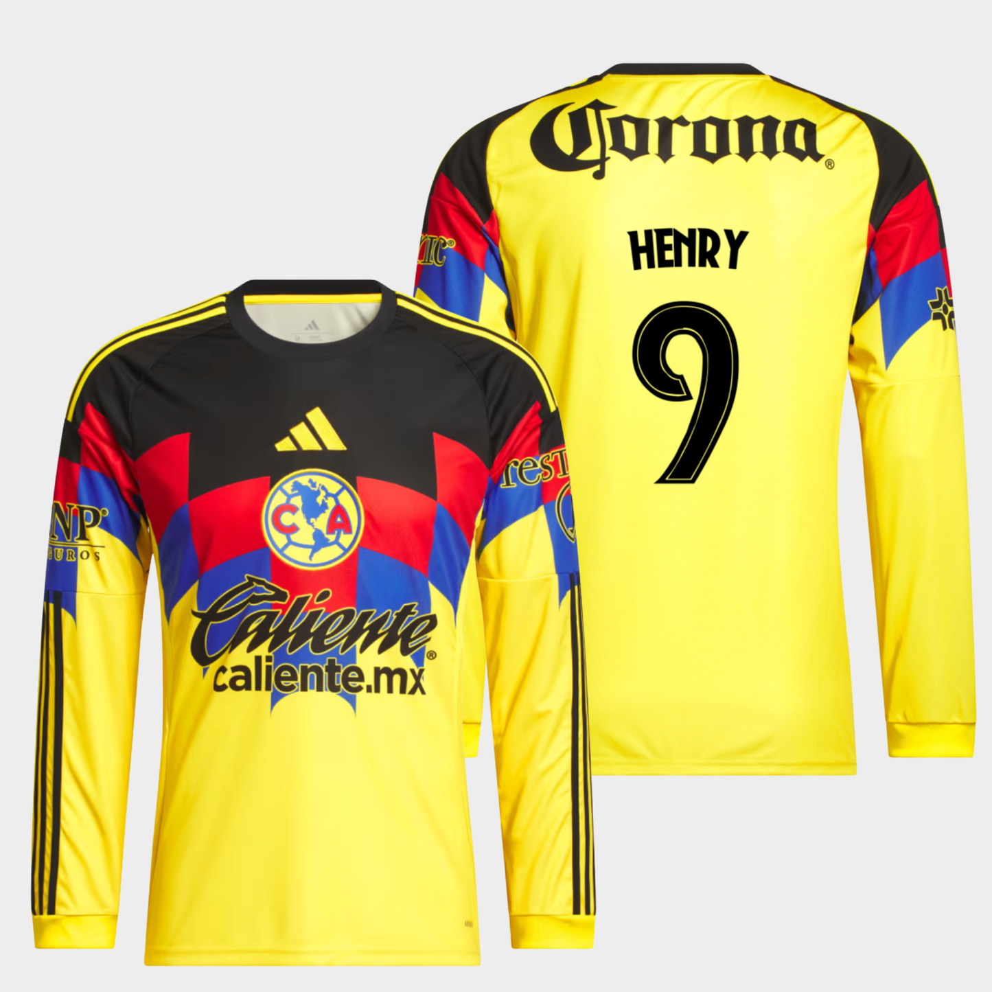 América 2025/26 local manga larga aficionado Henry 9