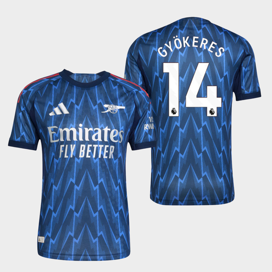 Arsenal 2025/26 visitante auténtica Gyökeres 14