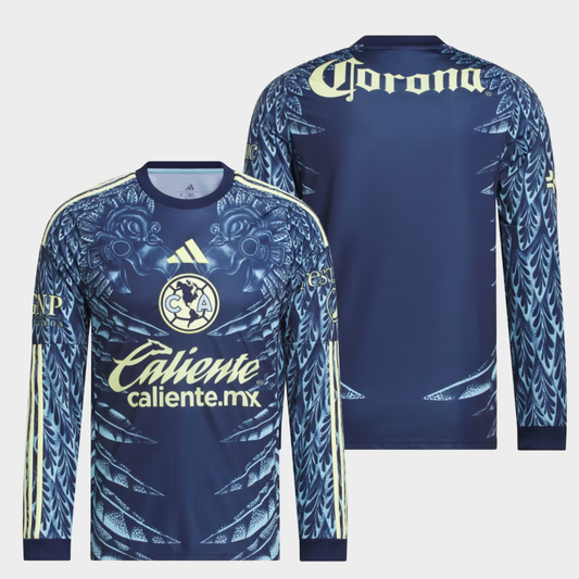 América 2025/26 visitante manga larga aficionado