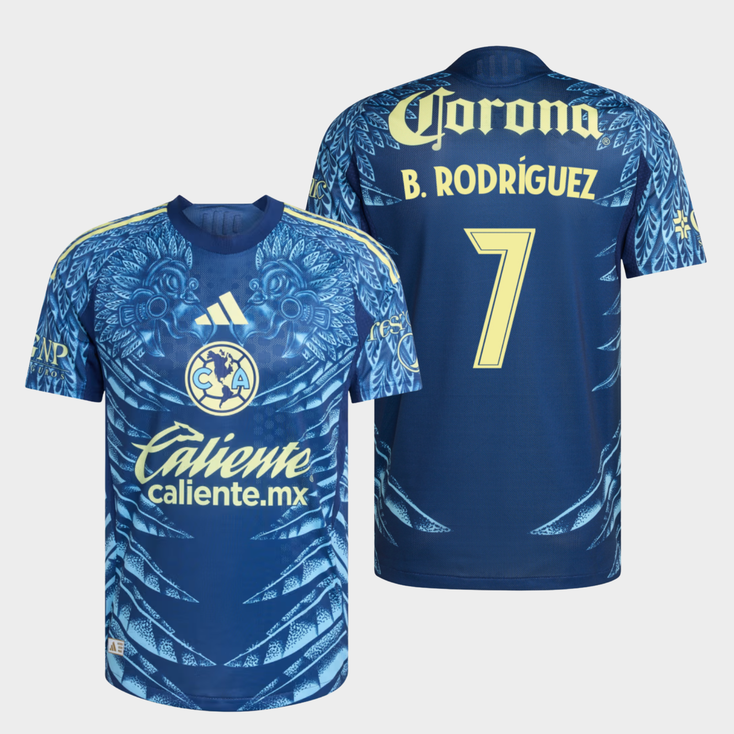 América 2025/26 visitante auténtica B. Rodríguez 7