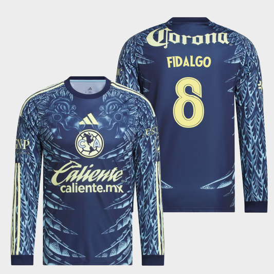 América 2025/26 visitante manga larga aficionado Fidalgo 8