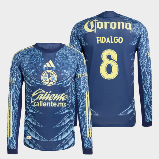 América 2025/26 visitante manga larga auténtica Fidalgo 8