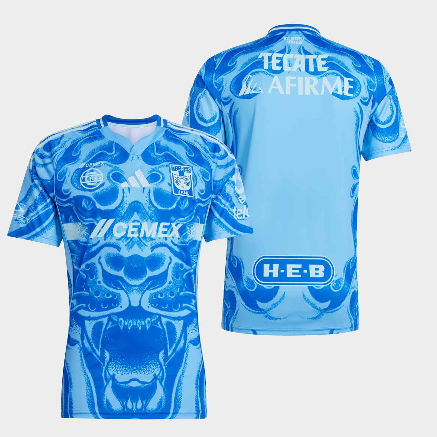 Tigres 2025/26 visitante aficionado