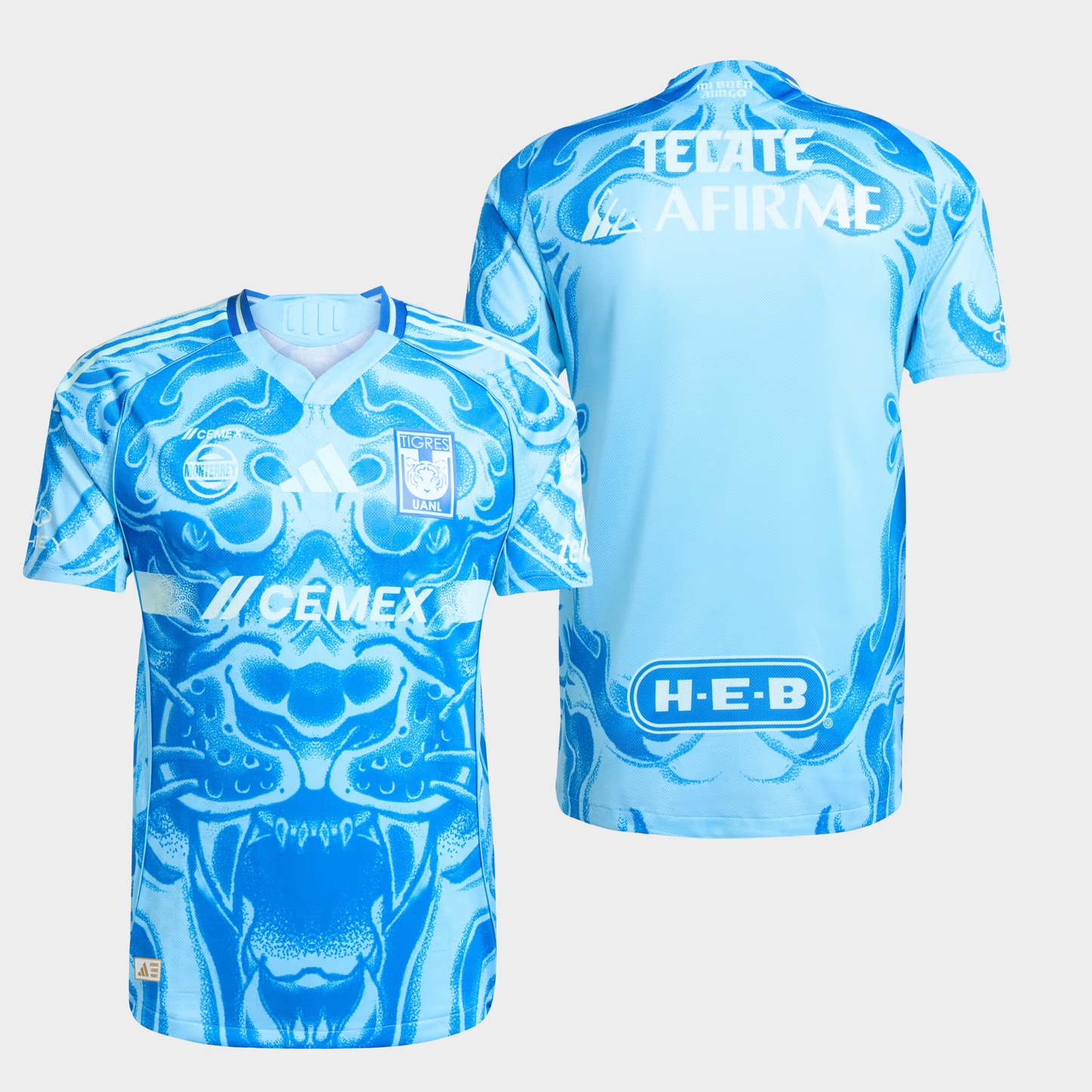 Tigres 2025/26 visitante auténtica
