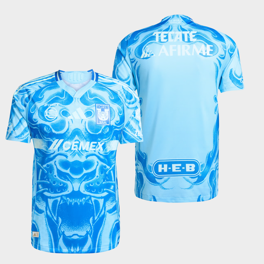 Tigres 2025/26 visitante auténtica